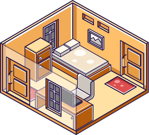 Dormitorio  Ilustración