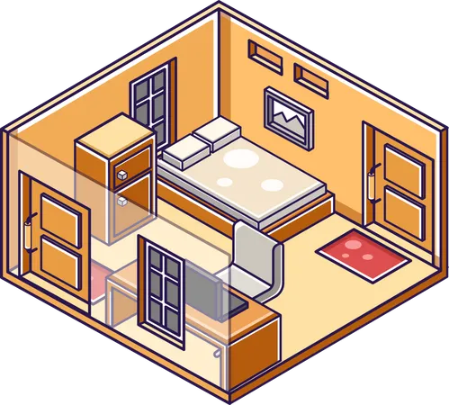 Dormitorio  Ilustración