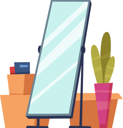 Dressing mirror  Illustration