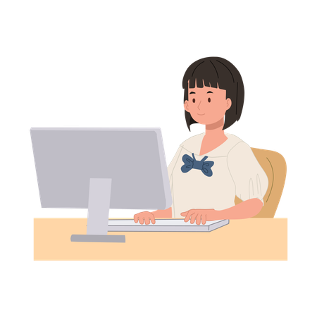 E-Learning  イラスト