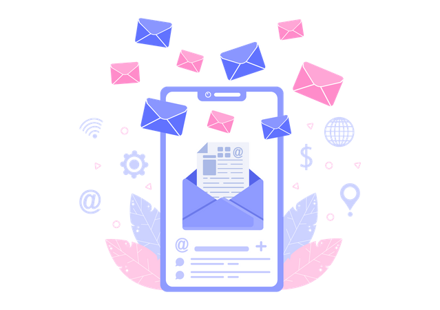 E-Mail Marketing  Illustration