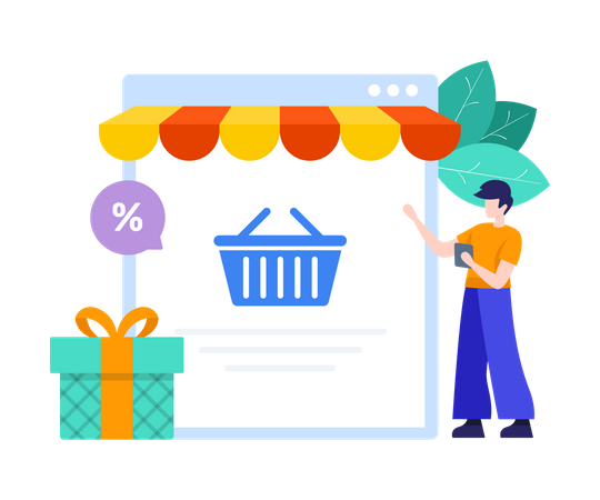 Ecommerce  イラスト