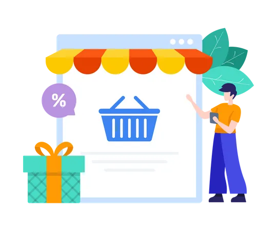 Ecommerce  イラスト