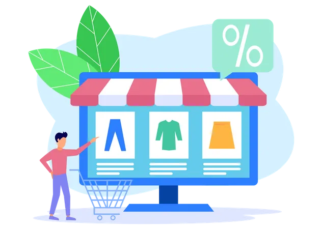 Ecommerce And Shopping 20  イラスト