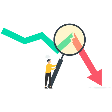 Economic recession  Illustration