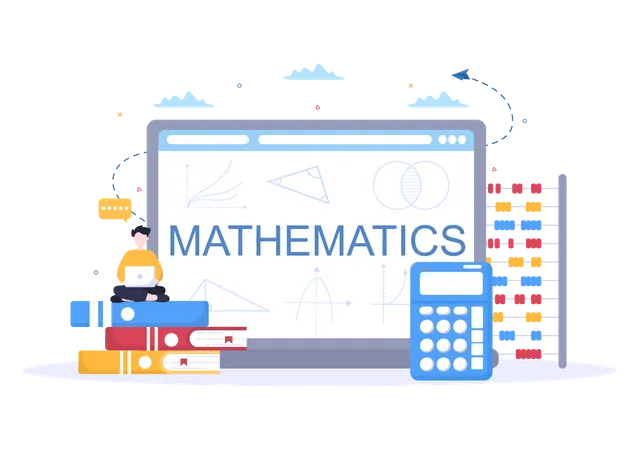 Educação matemática  Ilustração