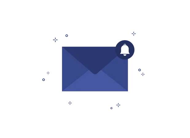 Email Notification  Illustration