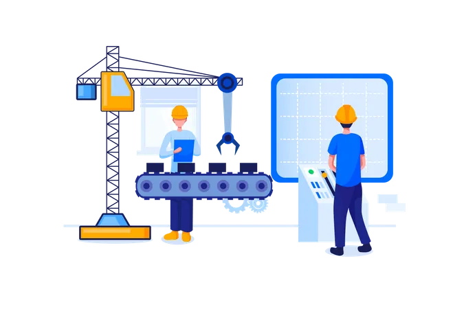 Engenheiro de operações  Ilustração