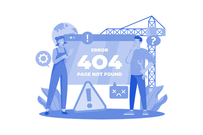 Erreur 404  Illustration