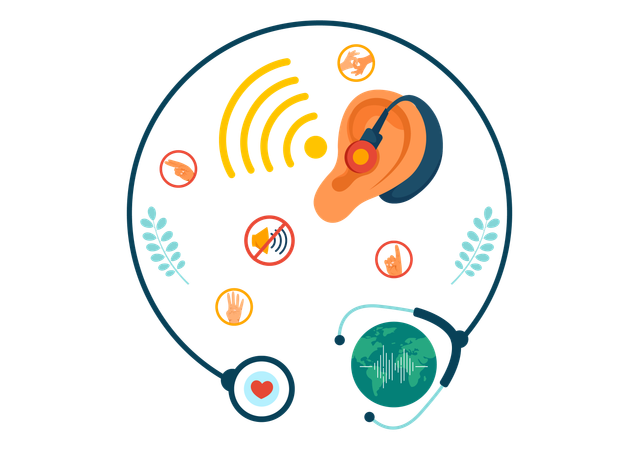 Événements de sensibilisation aux sourds  Illustration