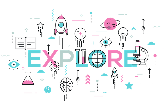 Explore  Illustration