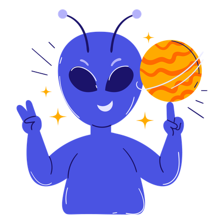 Extraterrestre  Illustration