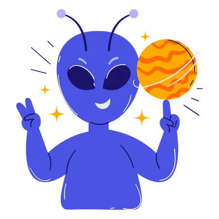 Extraterrestre  Illustration