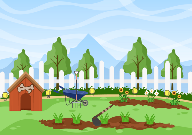 Farm  イラスト