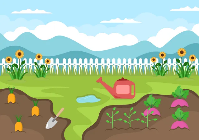 Farm  イラスト