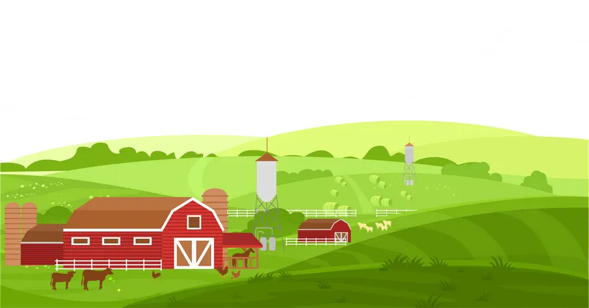 Farm  イラスト