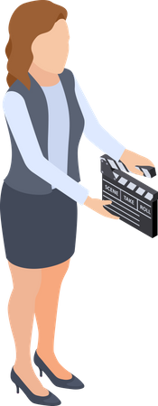 Female director  Illustration