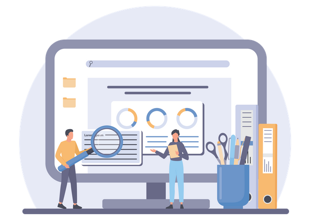 File Management  Illustration