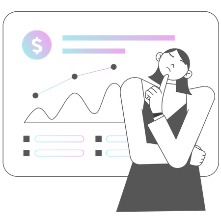 Financial Analysis  イラスト