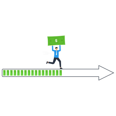 Financial investment goals  Illustration