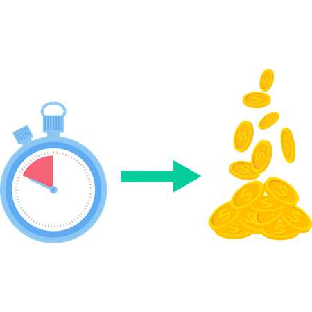 Financial time  Illustration