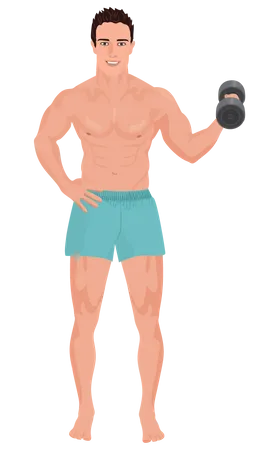 Fit Man  イラスト