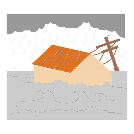 Flood  Illustration