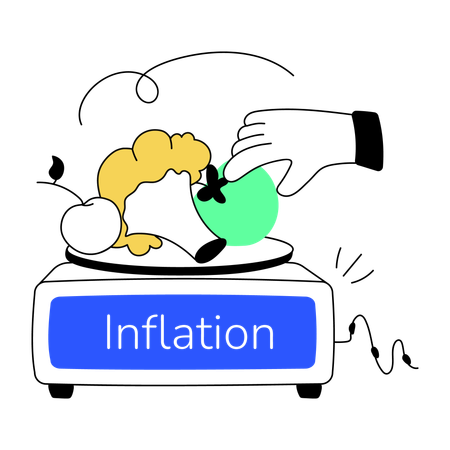 Food inflation  Illustration