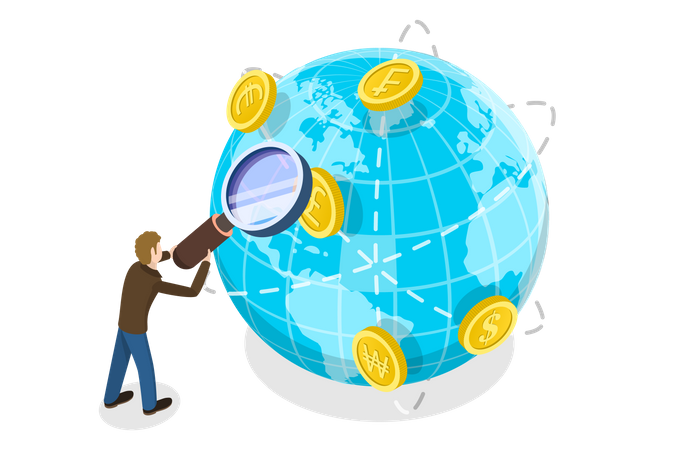 Foreign Currency Trading  Illustration