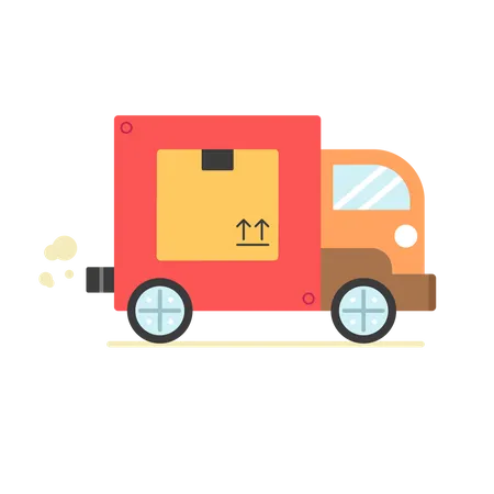 Freight truck  Illustration