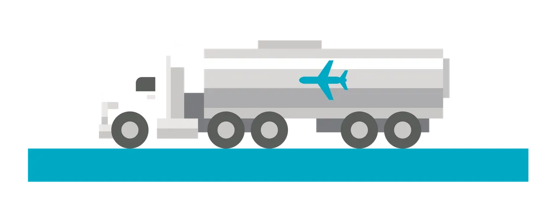 Fuel truck  Illustration