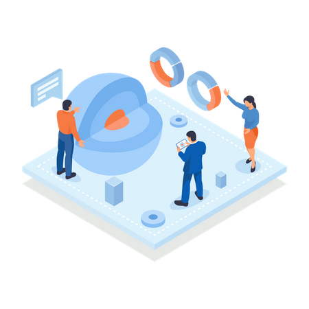 Future of material analysis  Illustration