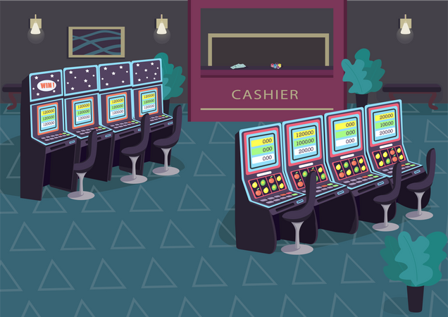 Gambling  イラスト