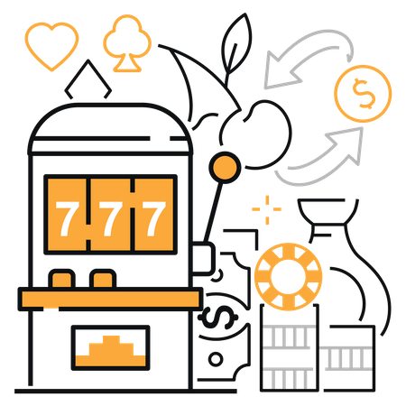 Gambling Machine  イラスト