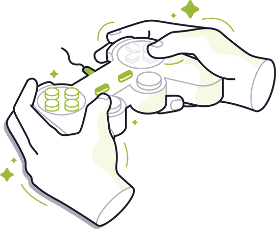 Gaming Console  Illustration