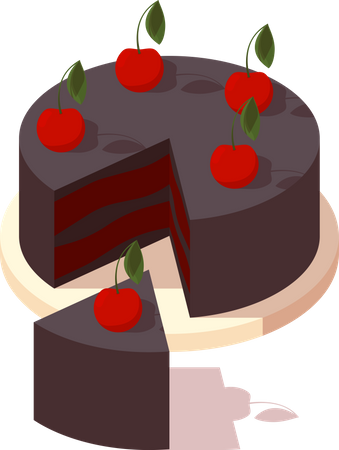 Gâteau  Illustration