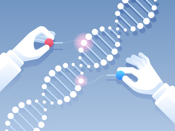 Genetic engineering  Illustration