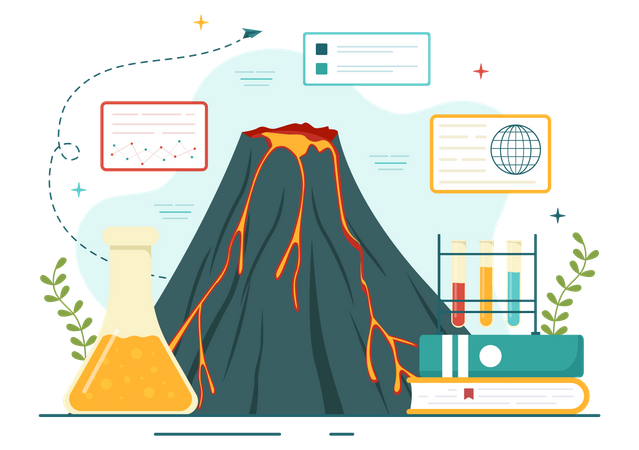 Geological Study  イラスト