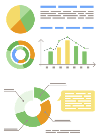 Geschäftsbericht  Illustration