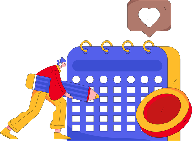 Gestion du calendrier  Illustration