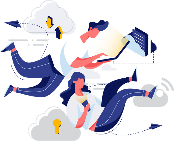 Gestion du cloud  Illustration