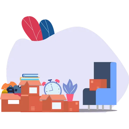 Goods Ready To Move  Illustration