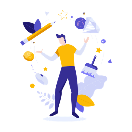 Grafikdesigner  Illustration