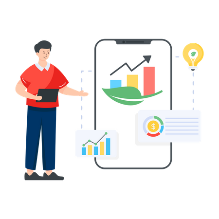 Green Economy  Illustration