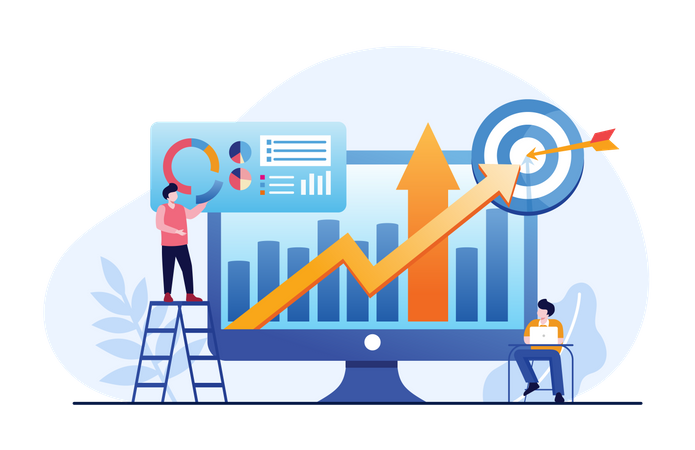 Growth Analysis  일러스트레이션