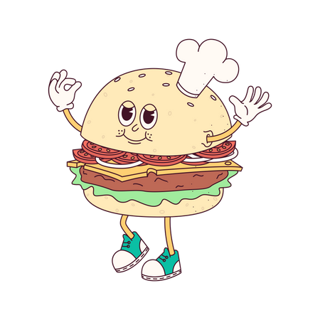 Hamburger Chef  Illustration