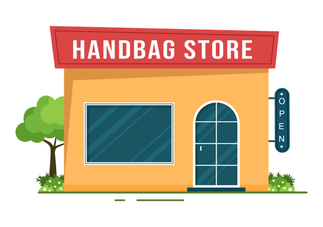 Handbag Store  일러스트레이션