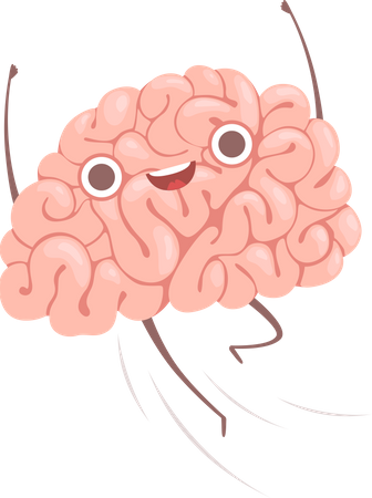 Happy Brain  Illustration