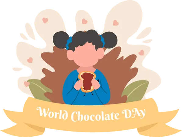 Happy Chocolate Day  Illustration