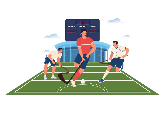 Hockey World Cup  Illustration